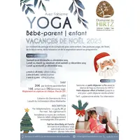 Séances yoga bébé-parent et enfant au Domaine du Hirtz &copy; Domaine du HIRTZ