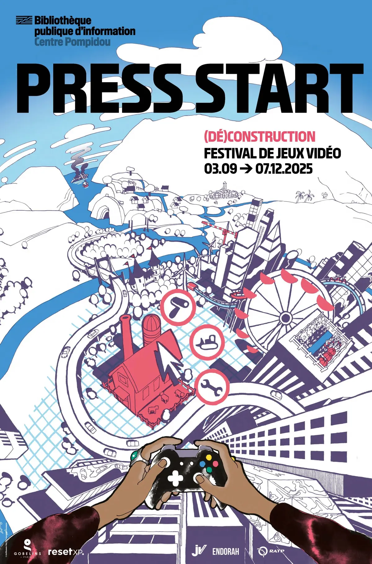 Press Start 2025 • (Dé)construction