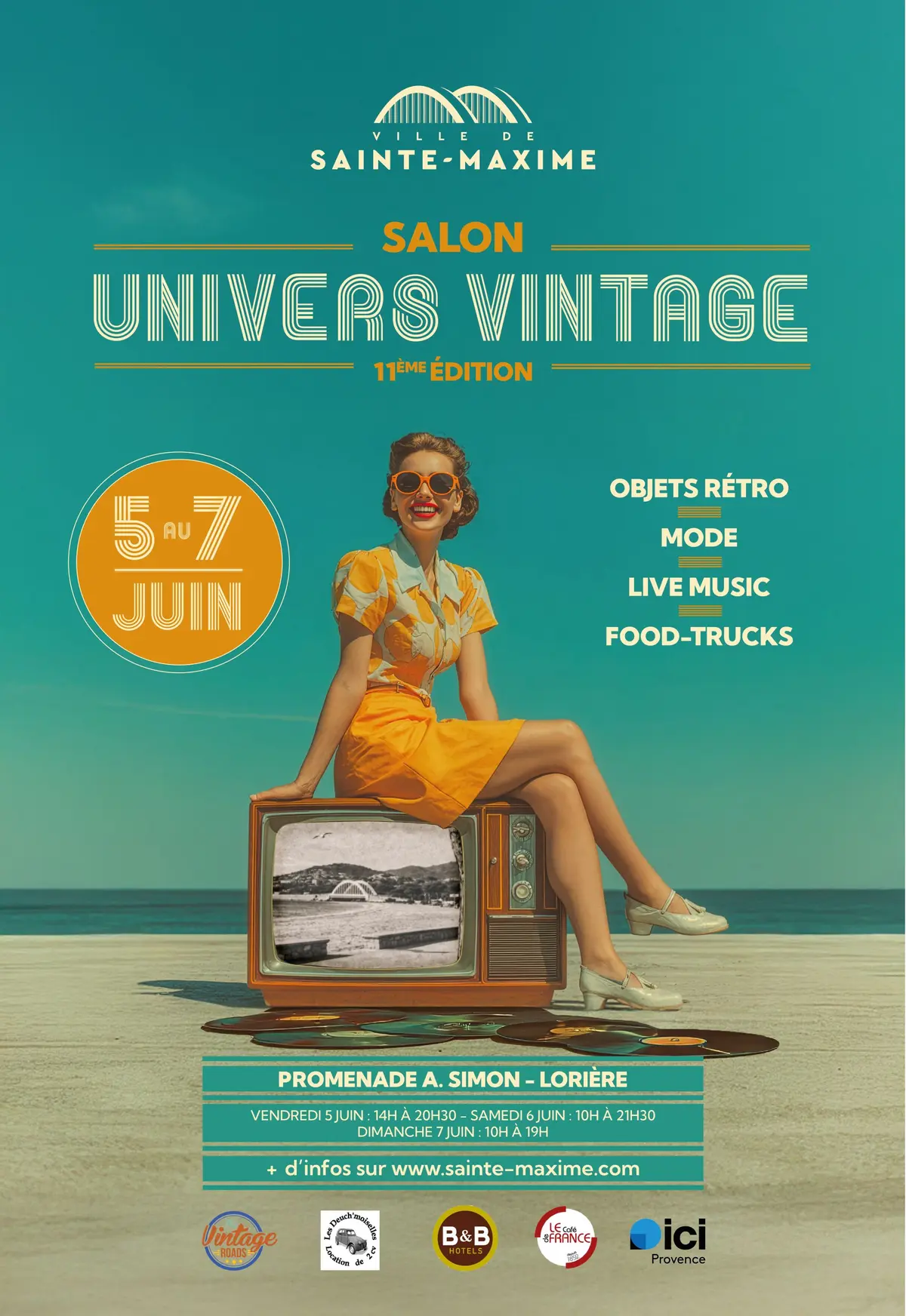 Univers vintage à Sainte-Maxime