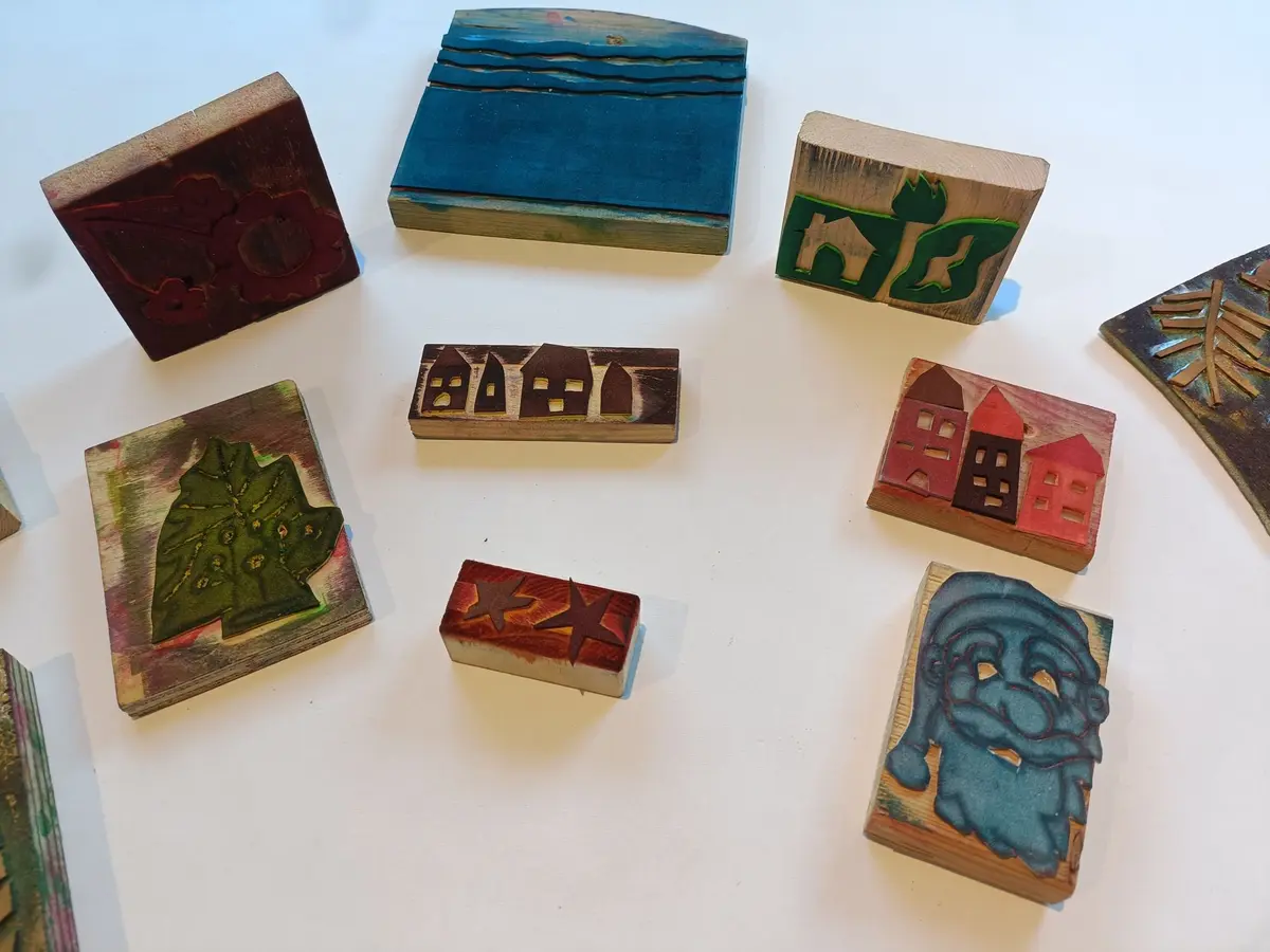 Fabrique ton tampon - Goûter / à partir de 3 ans