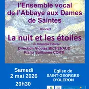 Concert de l'Ensemble Vocal de l'Abbaye Aux Dames 