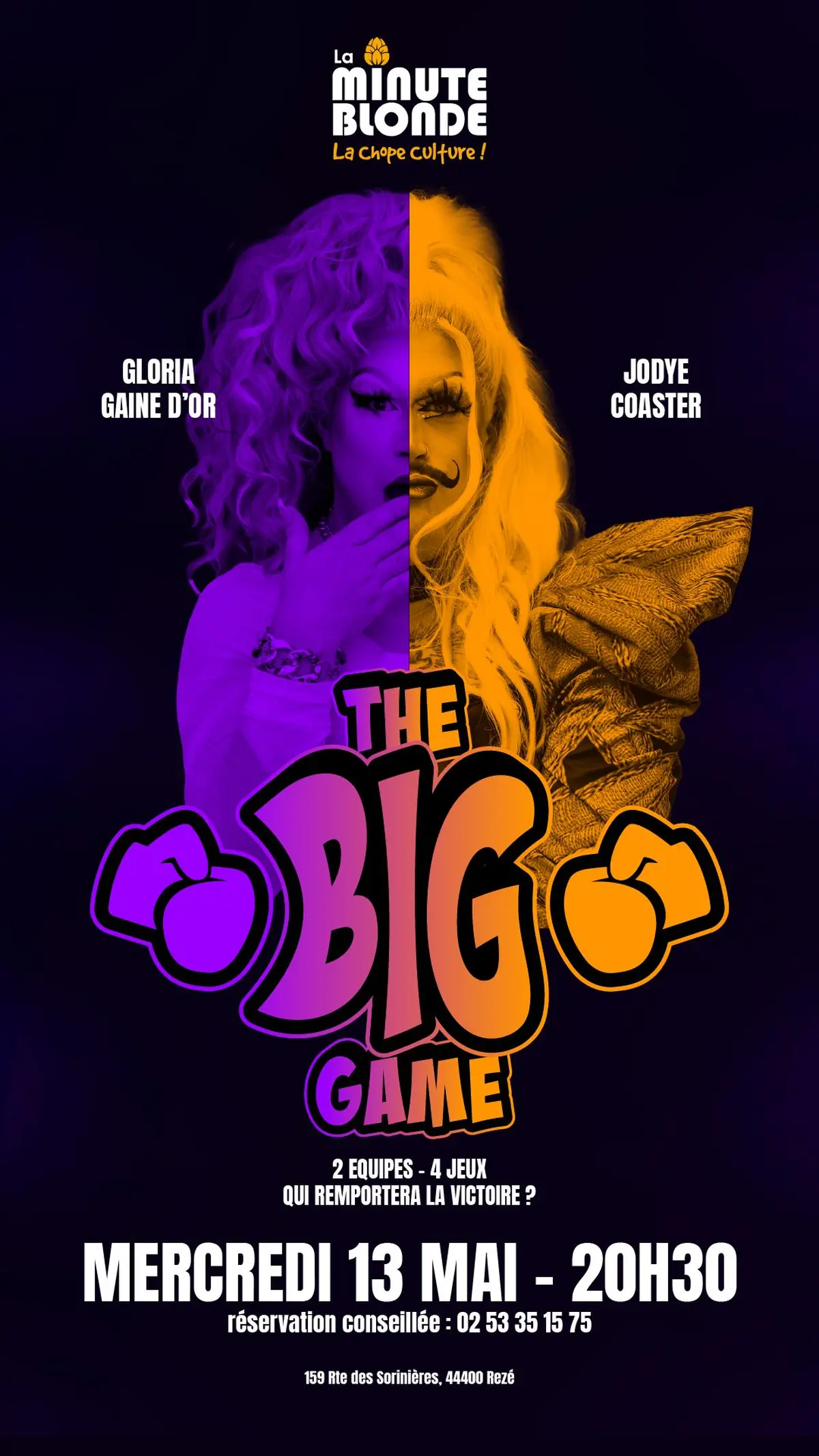 The big game - Jeux et drag show
