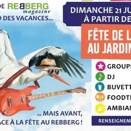 Fete de la Musique du Rebberg au Jardin Miquey le 21 à 16h