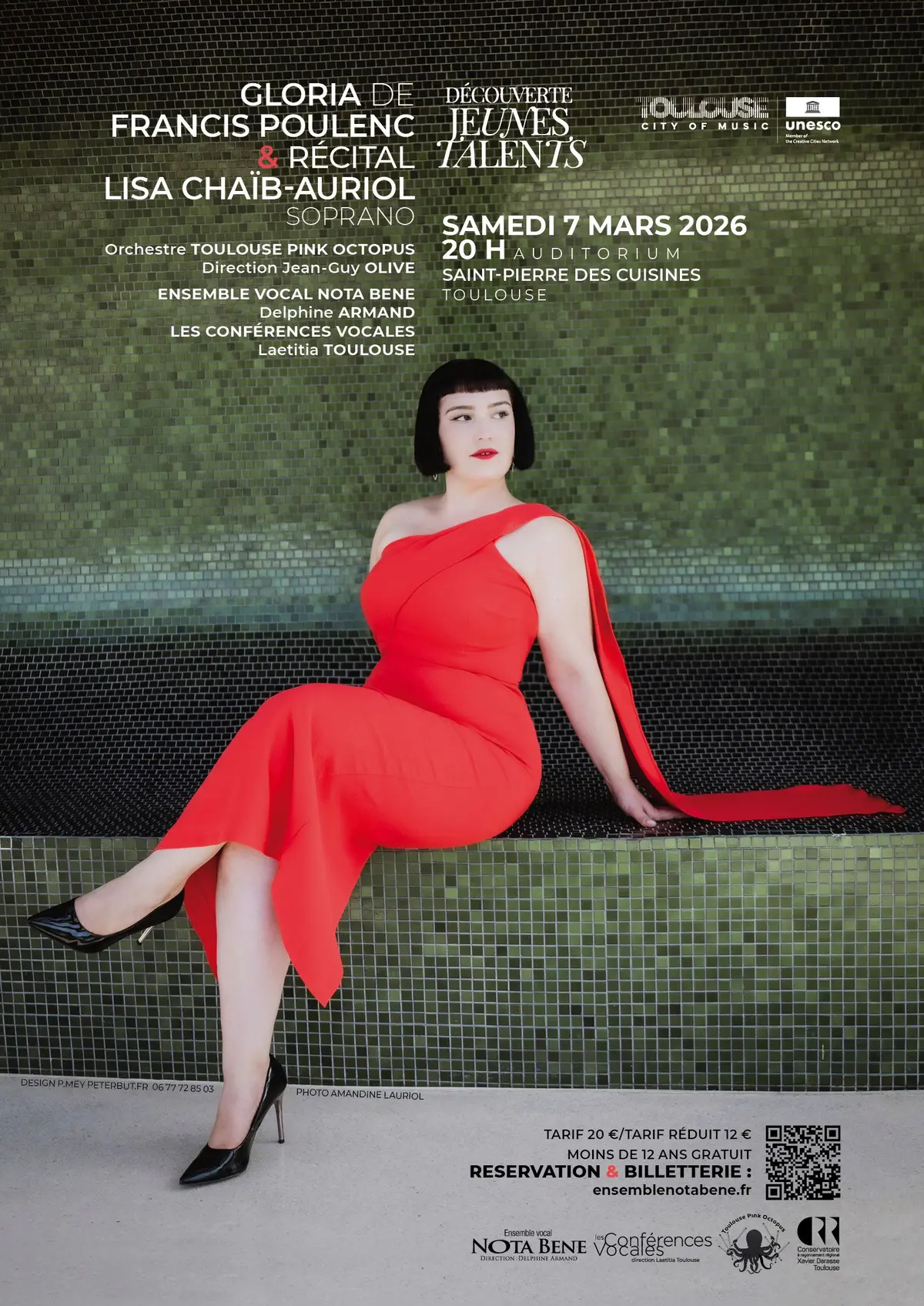  Ensemble vocal Nota Bene : Gloria de Poulenc & Récital Lisa-Chaïb-Auriol