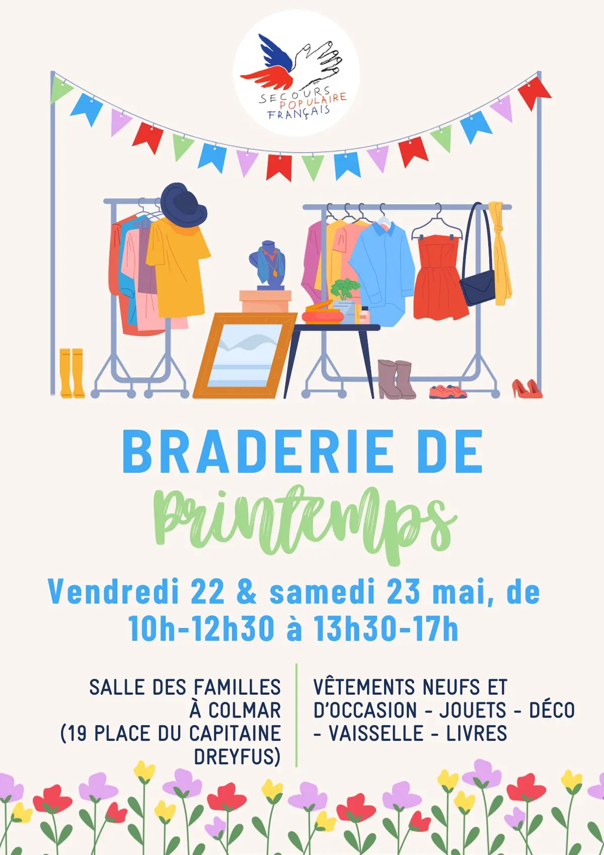 Braderie solidaire de printemps | Colmar