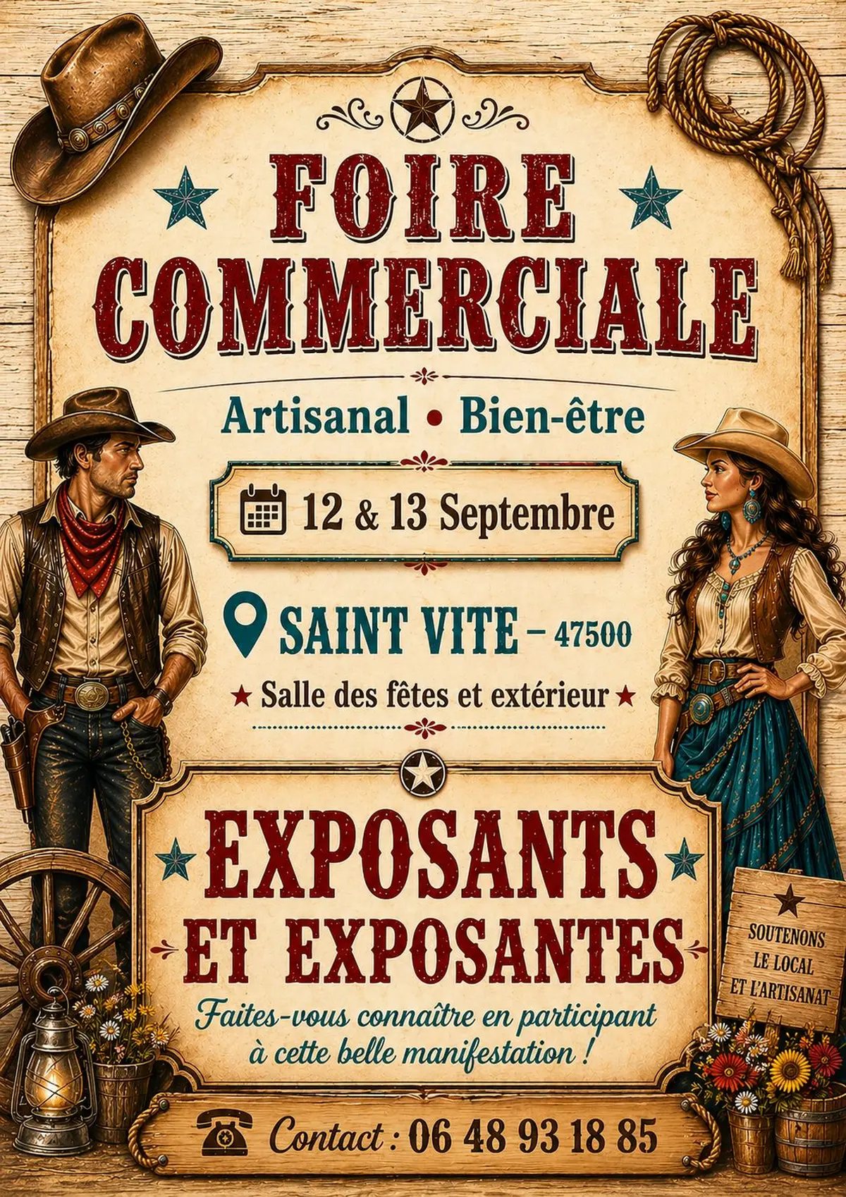 foire commercial artisanal