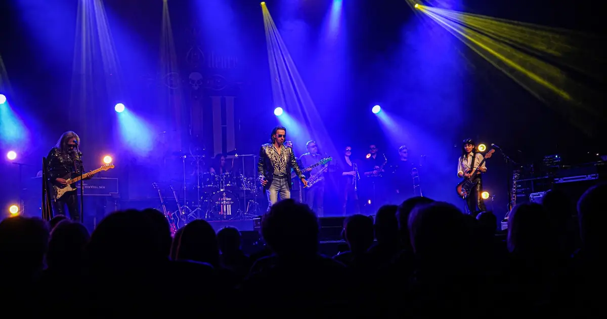 Johnny Hallyday Rock'n'Roll Show à la Scène de Strasbourg