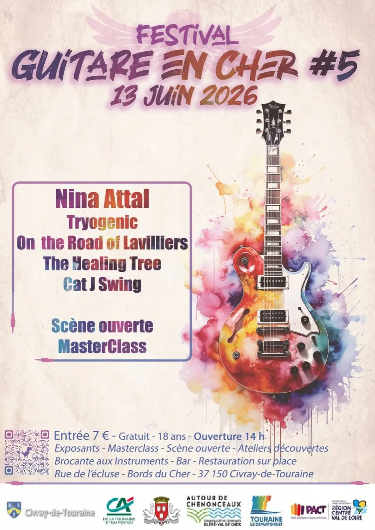 Festival Guitare En Cher
