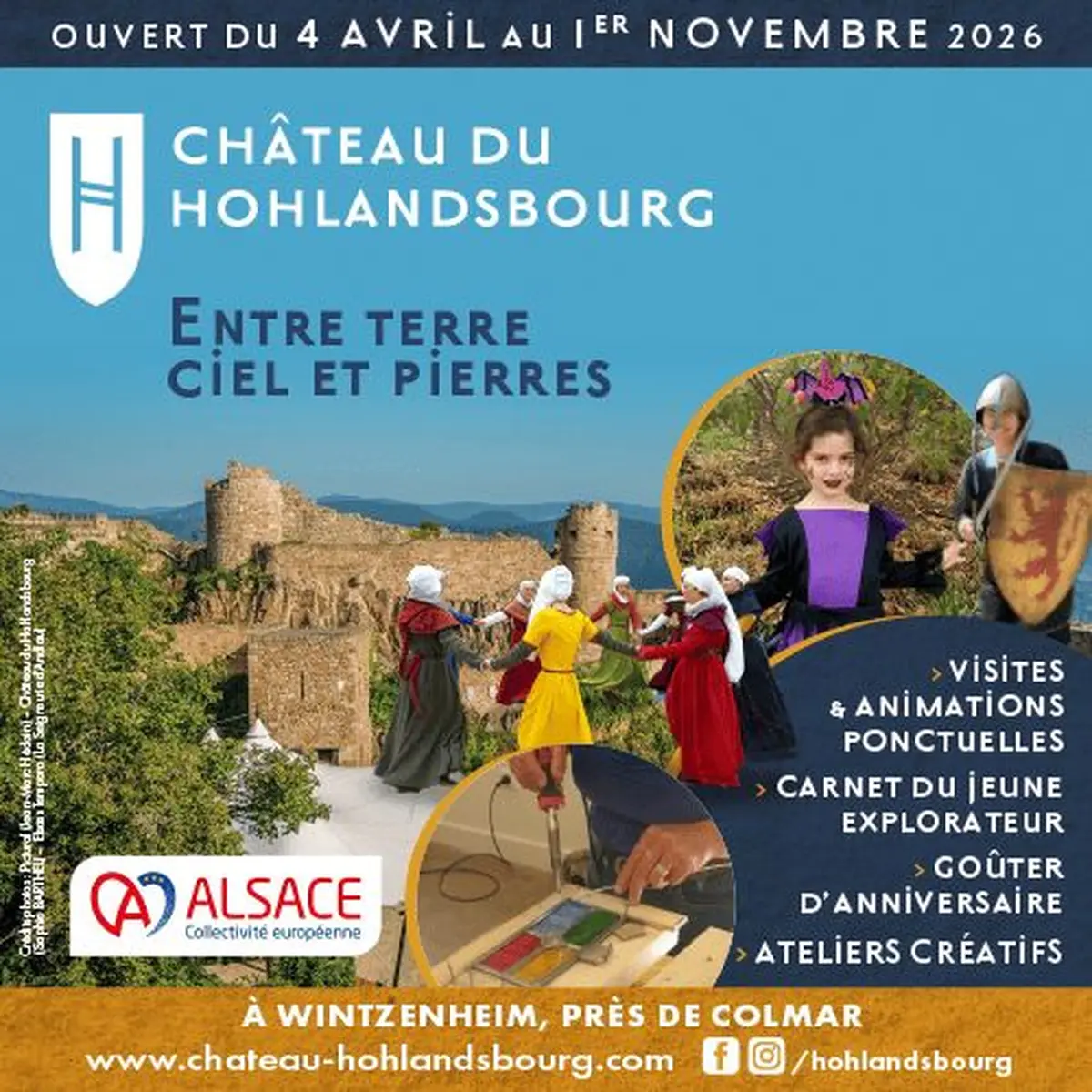 Activités famille pendant les vacances de printemps (zone B)