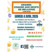 Grande Chasse aux Oeufs de Bellevue 2026