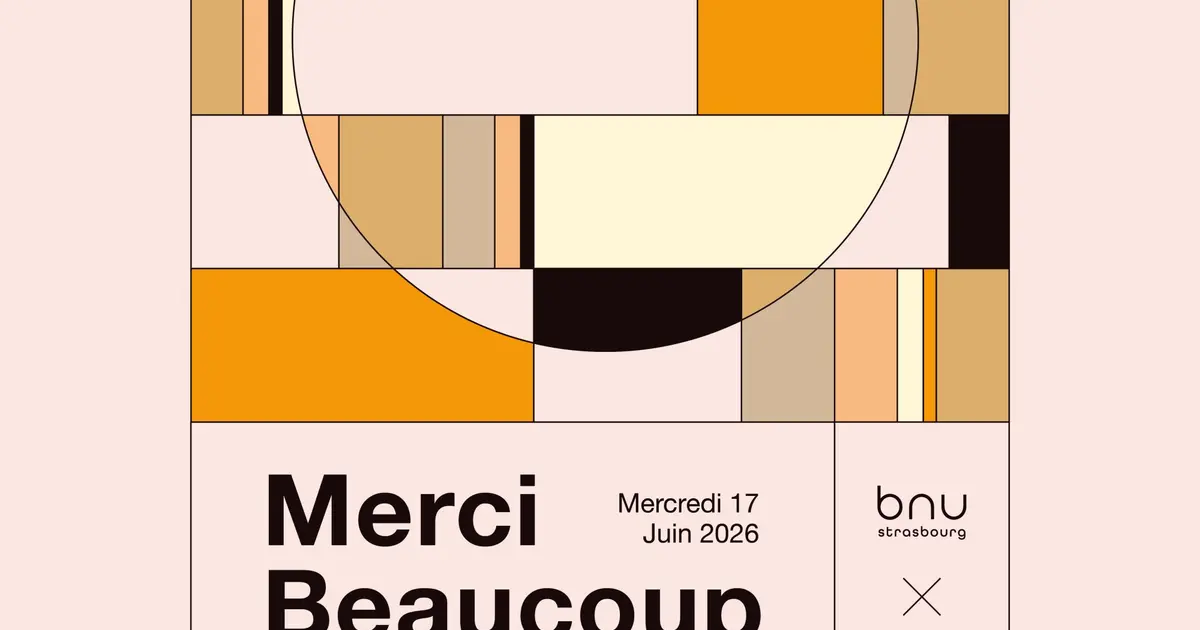 Merci beaucoup à la Bnu