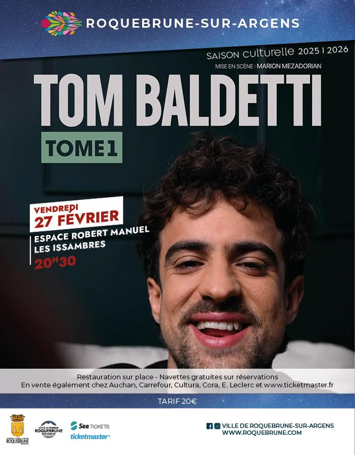 Spectacle Humour - Tom Baldetti
