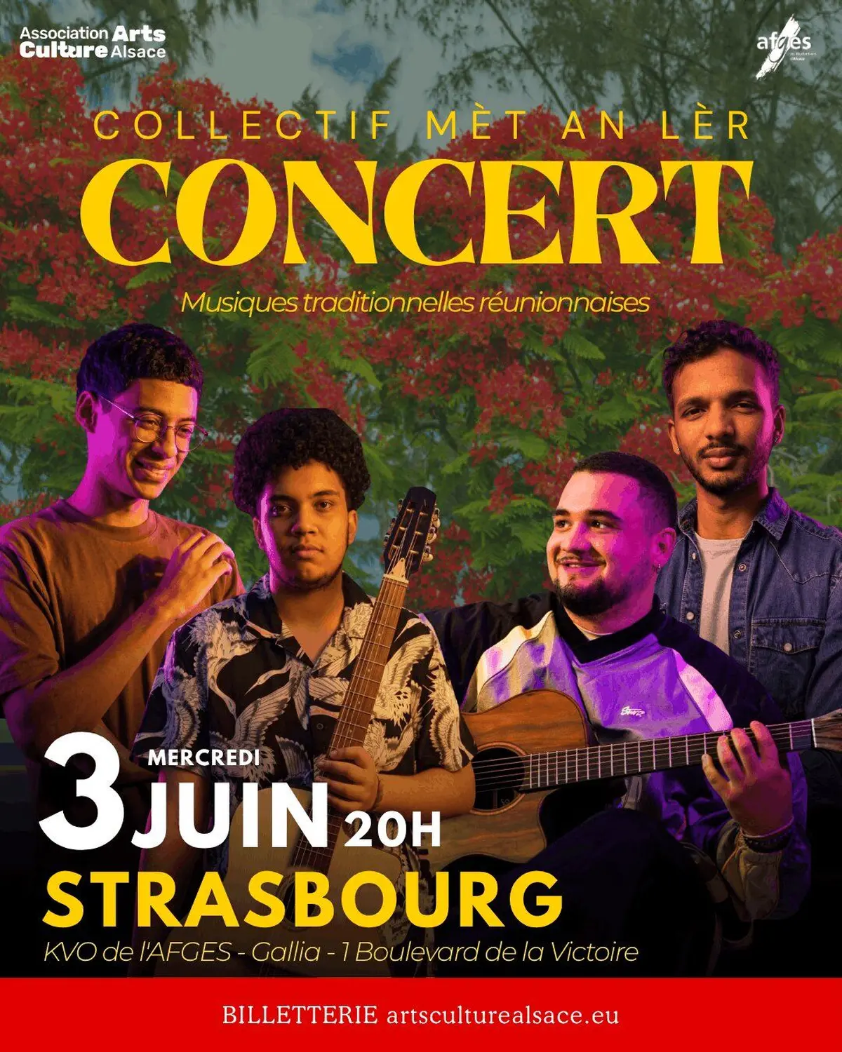 Mèt an Lèr - concert de musiques réunionnaises