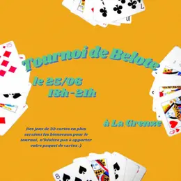 Tournoi de Belote à La Grenze
