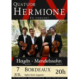 Concert quatuor Hermione 