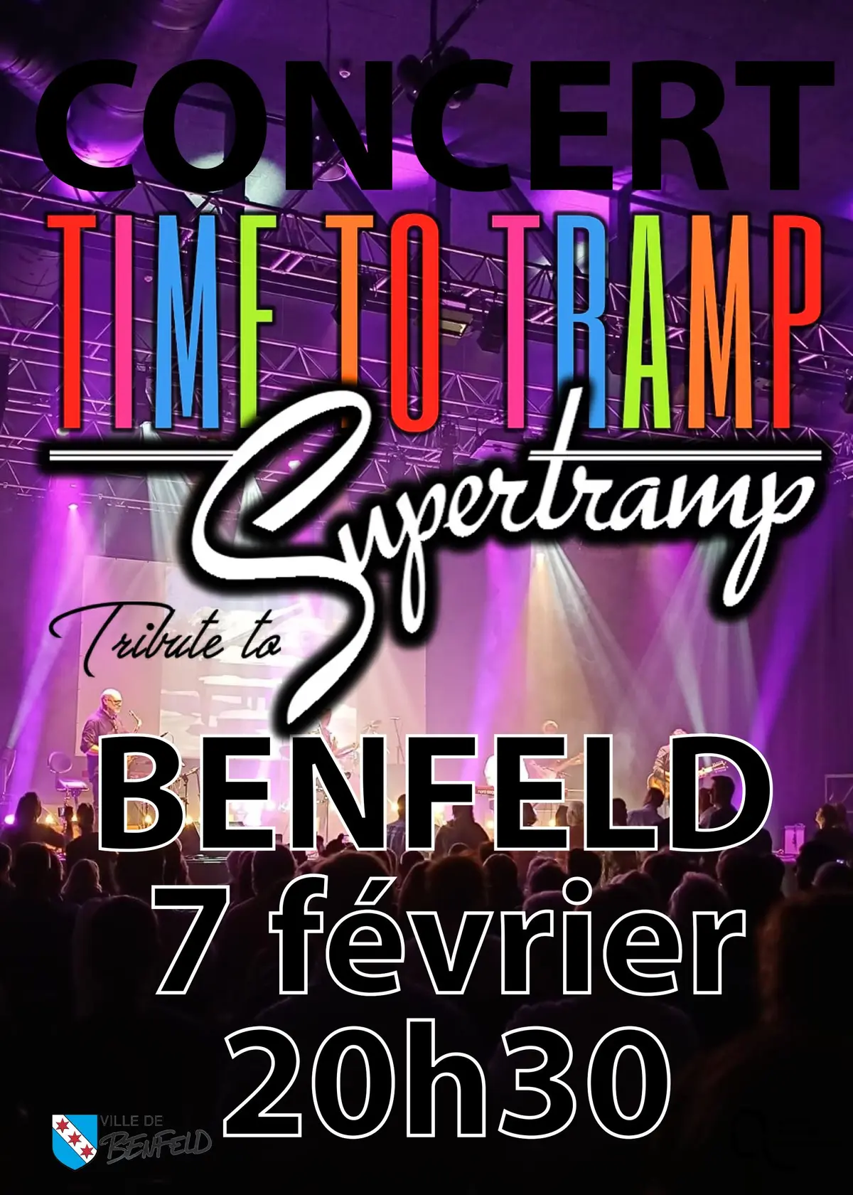 Time To Tramp : Tribute to Supertramp à l'Espace du Ried BENFELD