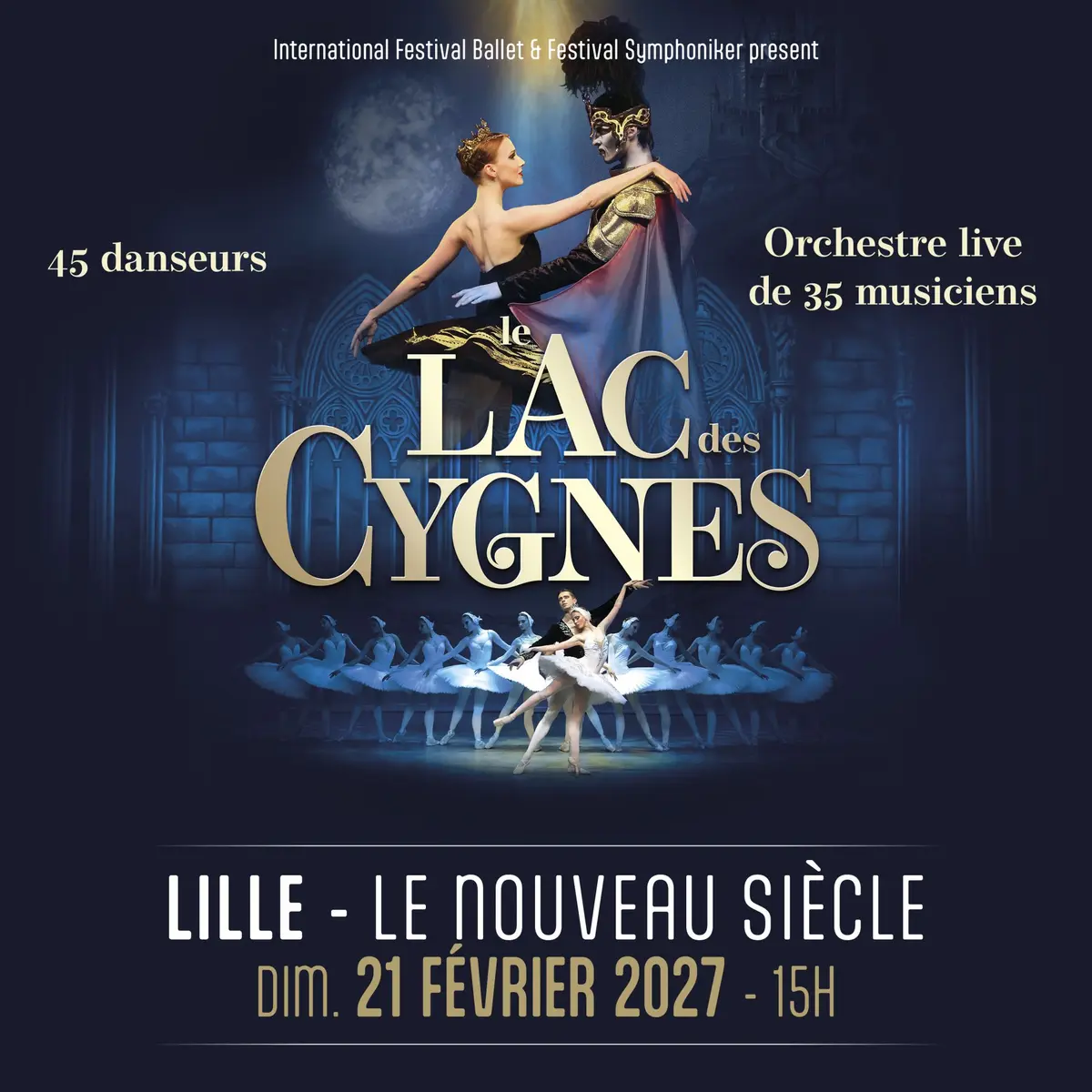 Le Lac des Cygnes - International Festival Ballet