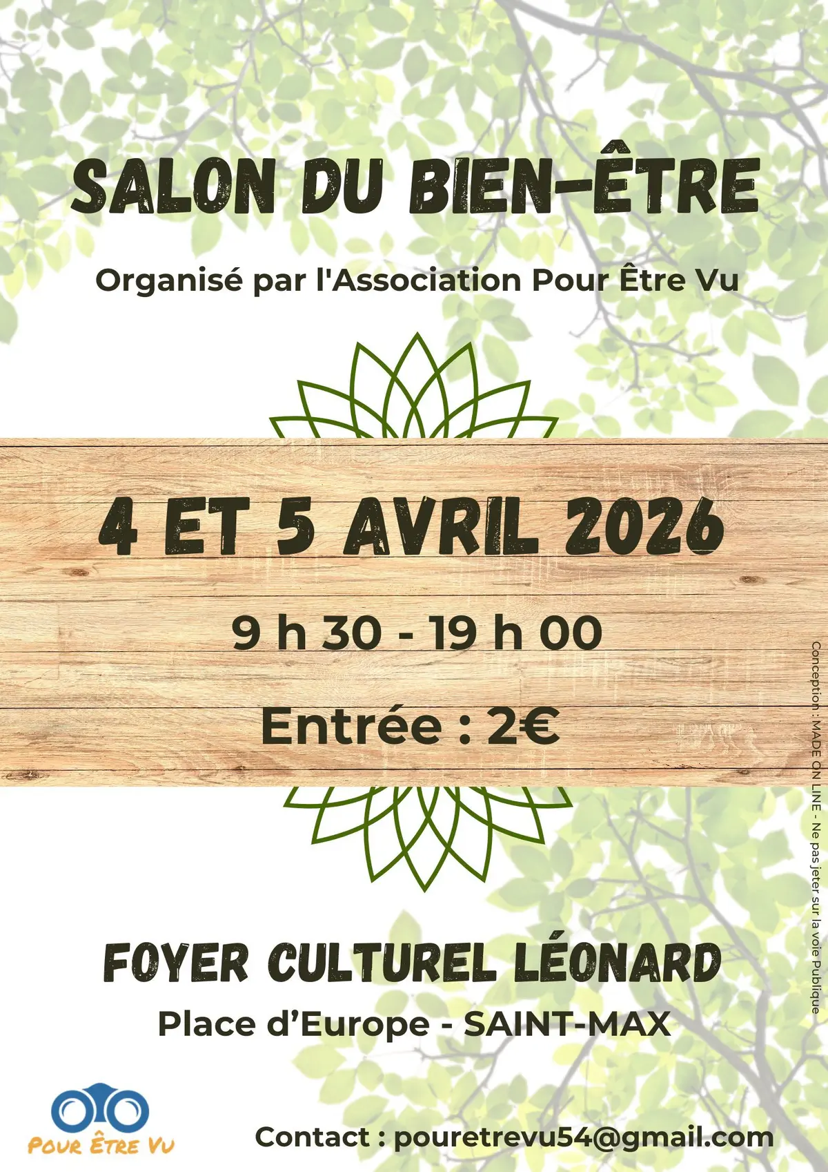 8ème Salon Bien-Être Pour Être Vu