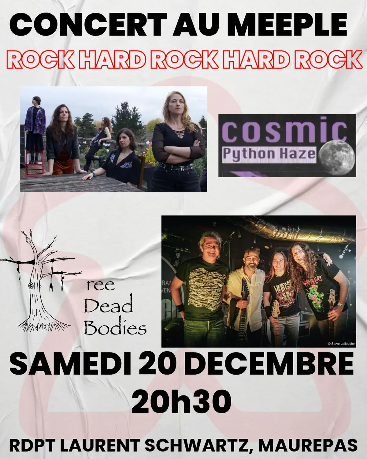 Concert Rock & Hard Rock au Meeple