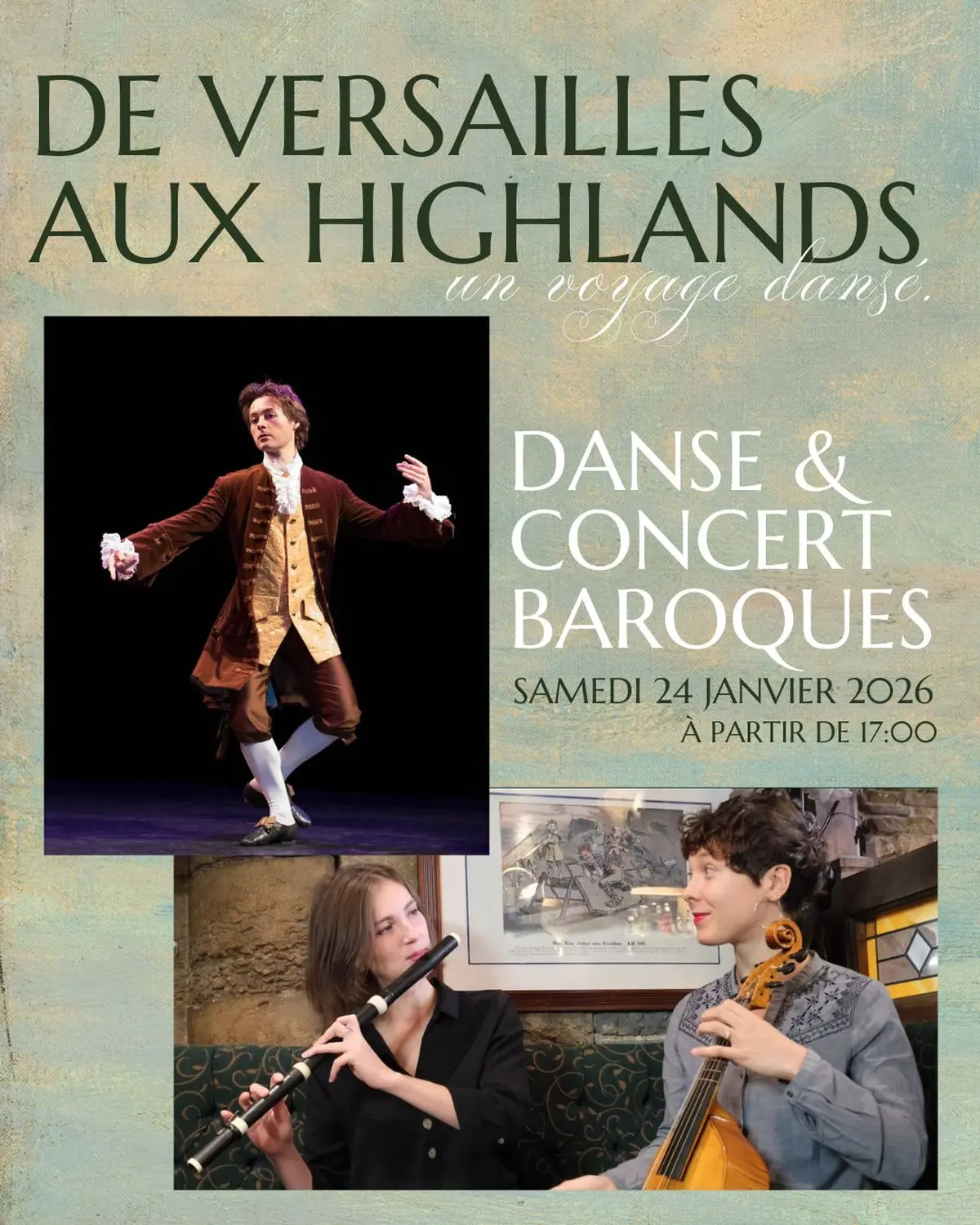 De Versailles aux Highlands, un voyage dansé