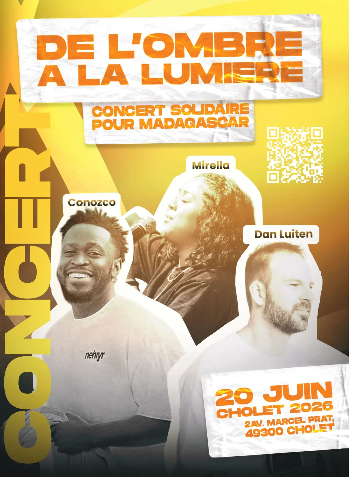 Grand Concert Gospel 20 Juin 2026 - Cholet 