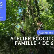 Atelier écocitoyen famille + 6 ans : grimpe dans les arbres