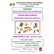 Vente sur table