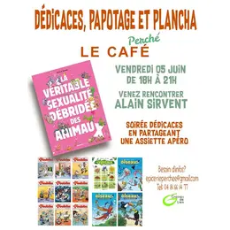 Rencontre & dédicace avec Alain Sirvent
