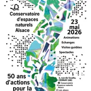 50 ans du Conservatoire d'espaces naturels d'Alsace