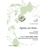 Apres un rêve... concert de l'ensemble Vocamundi 