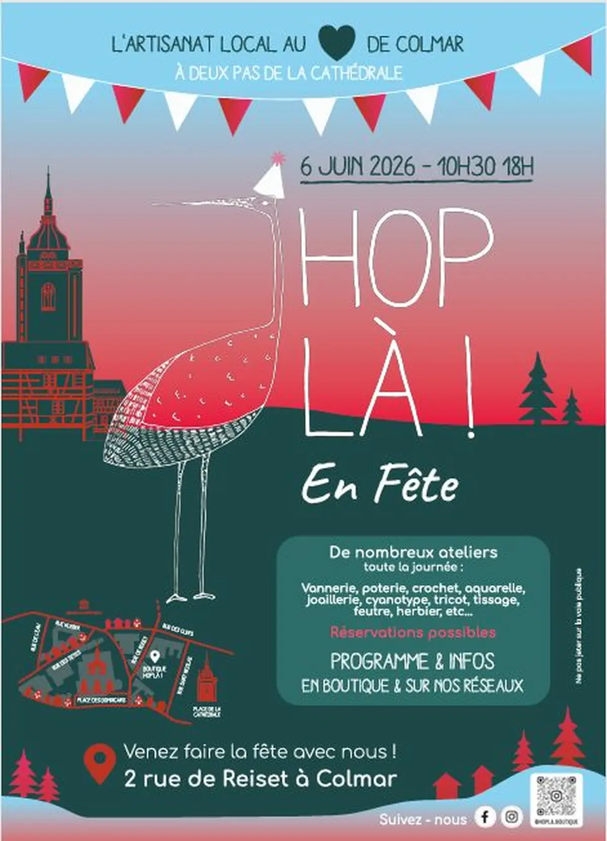 Hop là en fête! De nombreux artisans locaux vous proposent des ateliers