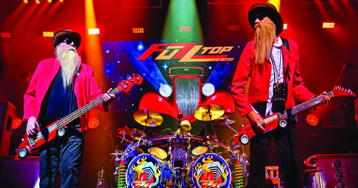 Fuzz Top, tribute to ZZ Top + Squallhard chez Wood Stock Guitares Ensisheim