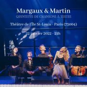 Margaux & Martin en concert au Théâtre de l\'Île St-Louis