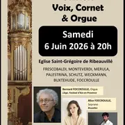 Concert Voix, Cornet & Orgue