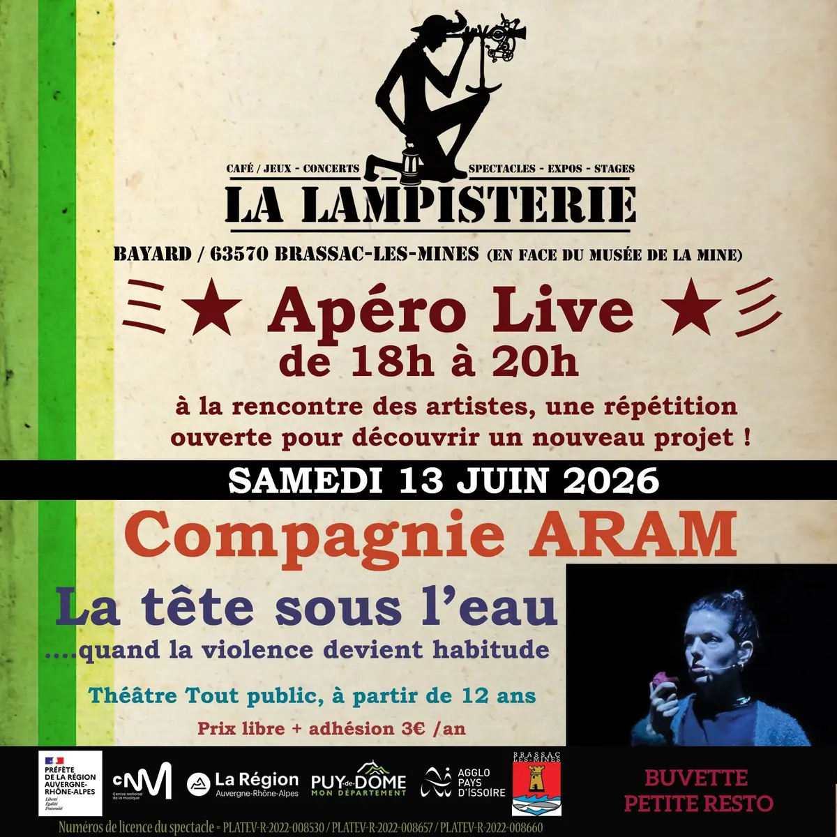 Apéro live : Théâtre 