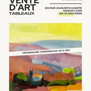 Expo-vente de tableaux à Lyon