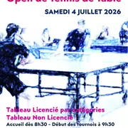 8e Tournoi de l'Amitié - Wattwiller Tennis de Table