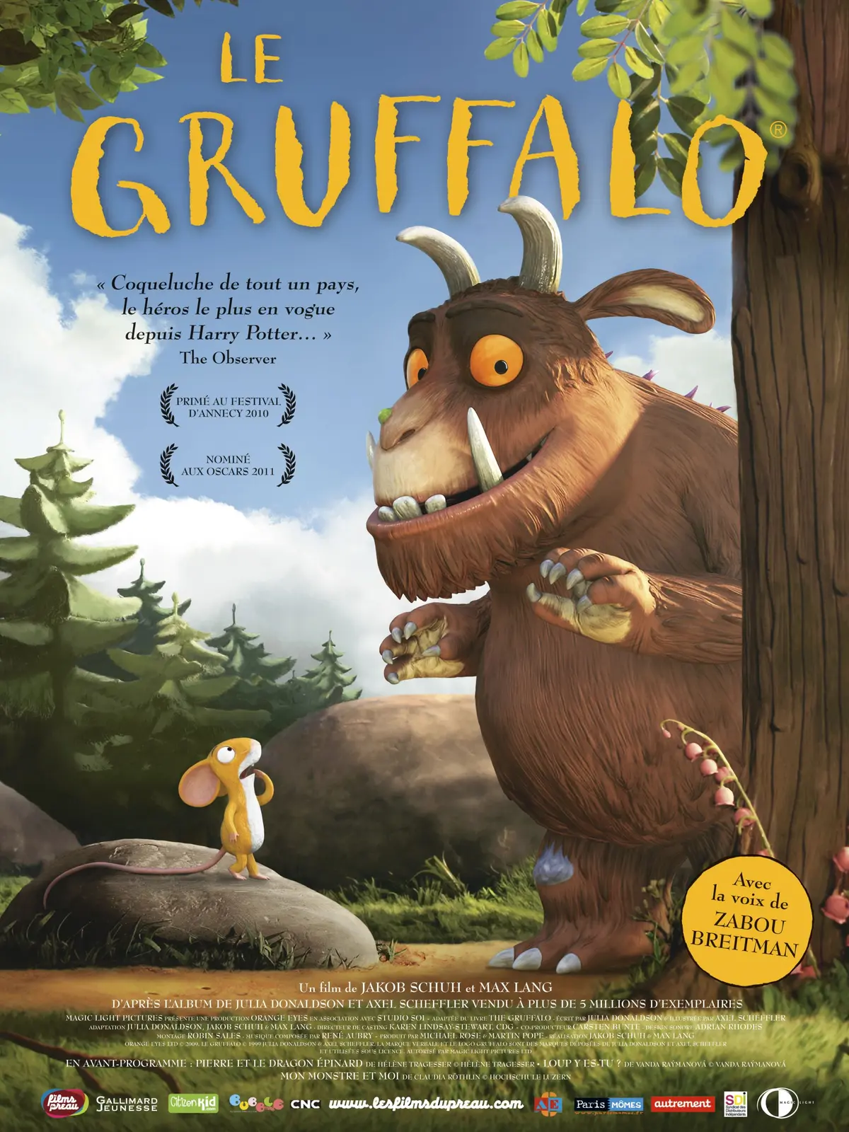 Cinéma des tout petits - Le Gruffalo