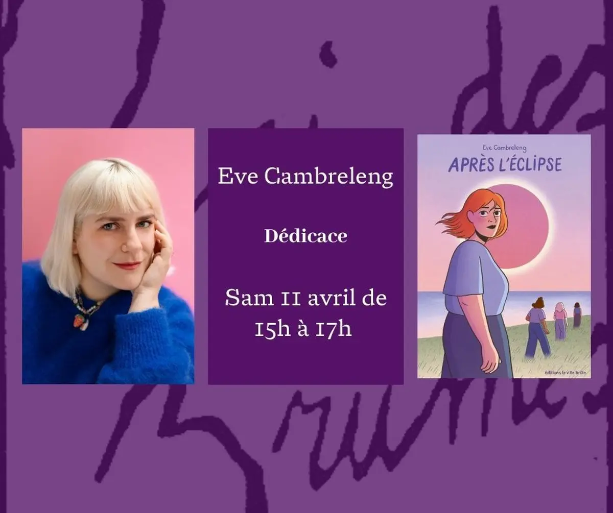 Dédicace de Eve Cambreleng