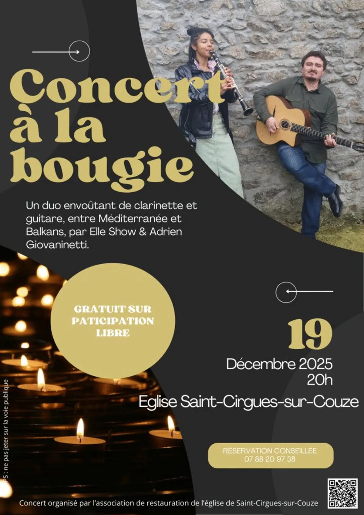 Concert à la bougie - troisième édition