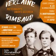 Poètes maudits, amants sulfureux d'après les oeuvres de Verlaine & Rimbaud