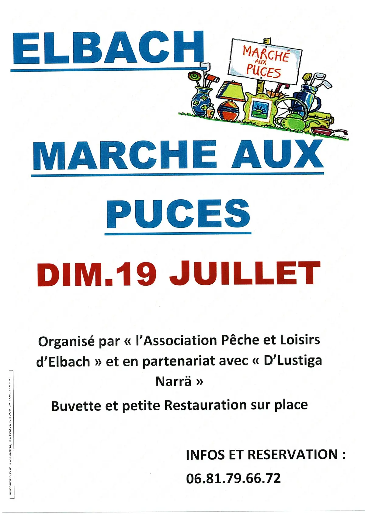 Marché aux puces d'ELBACH 