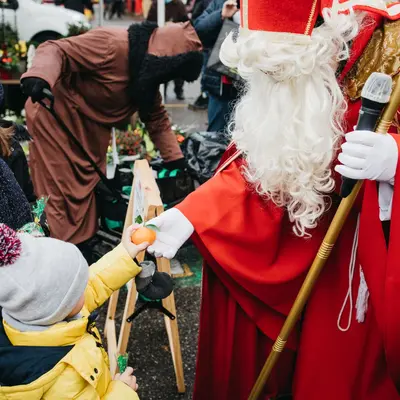 Saint-Nicolas au marché