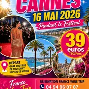 Sortie à Cannes pendant le Festival au départ de Toulon et Hyères