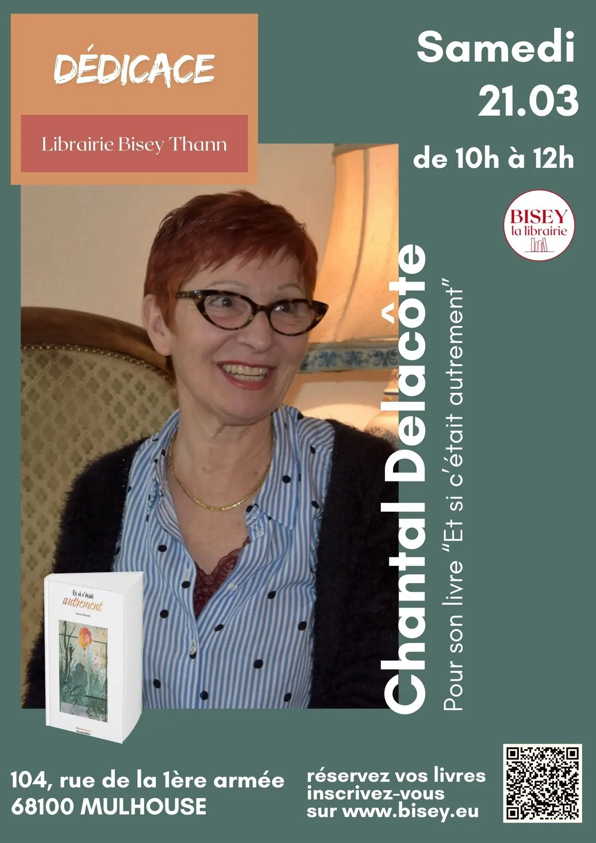 Dédicace avec Chantal Delacôte - Et si c'était autrement 