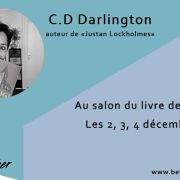 C.D Darlington en dédicace au salon du livre de Boulogne