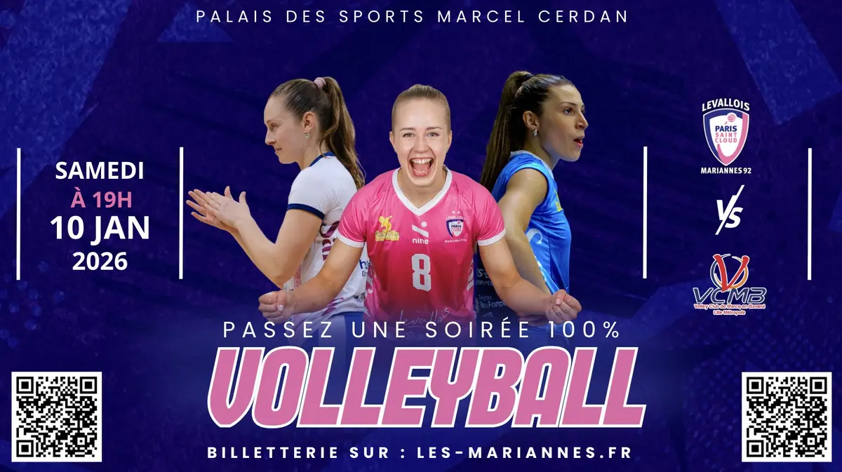 Volley : Mariannes 92 vs Marcq en Baroeul