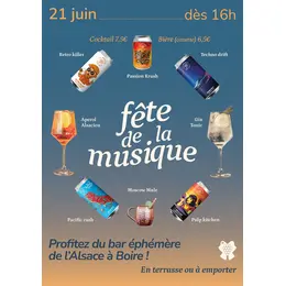 Fête de la musique à L'Alsace à boire