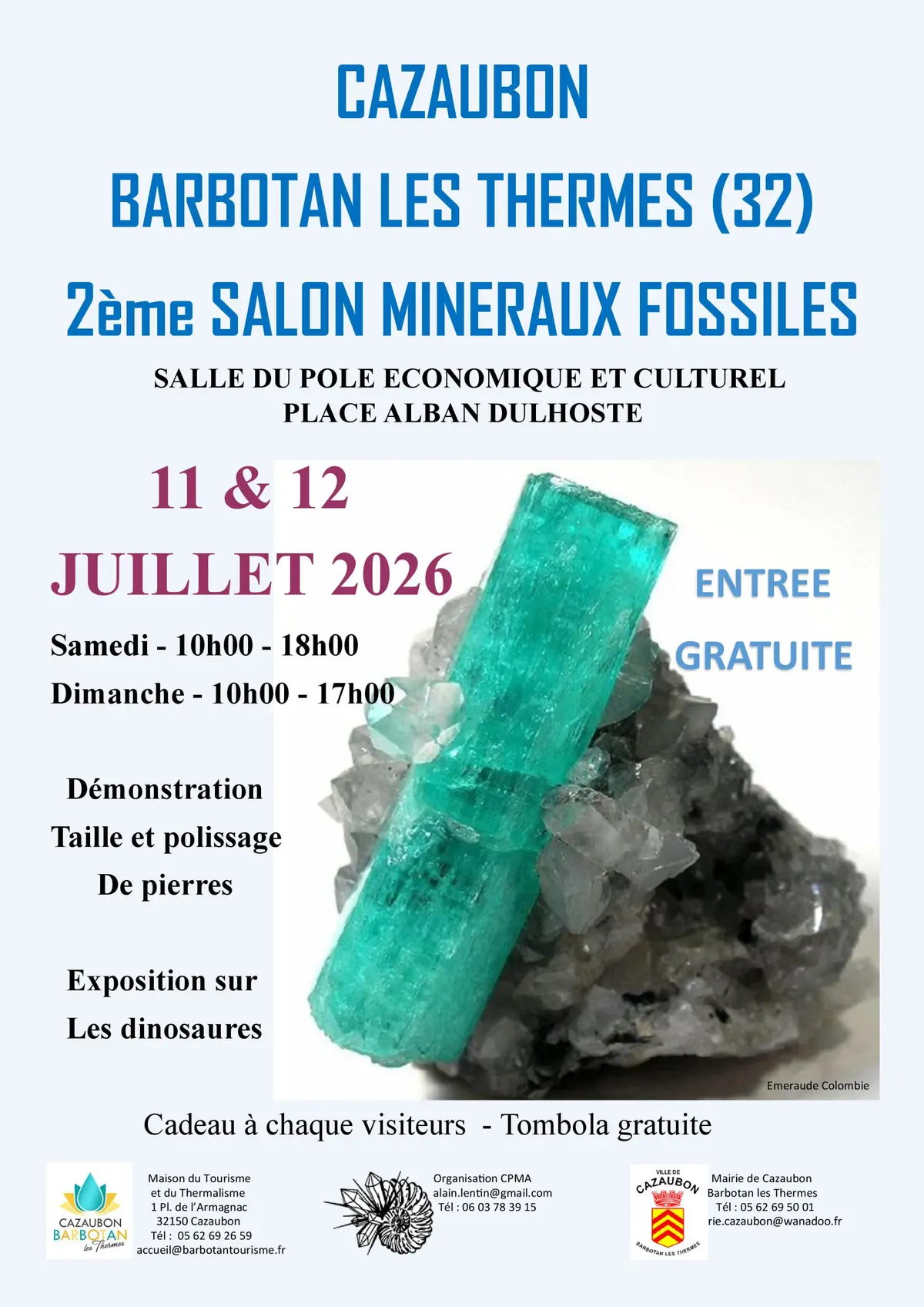 2ème Salon Minéraux Fossiles Bijoux 