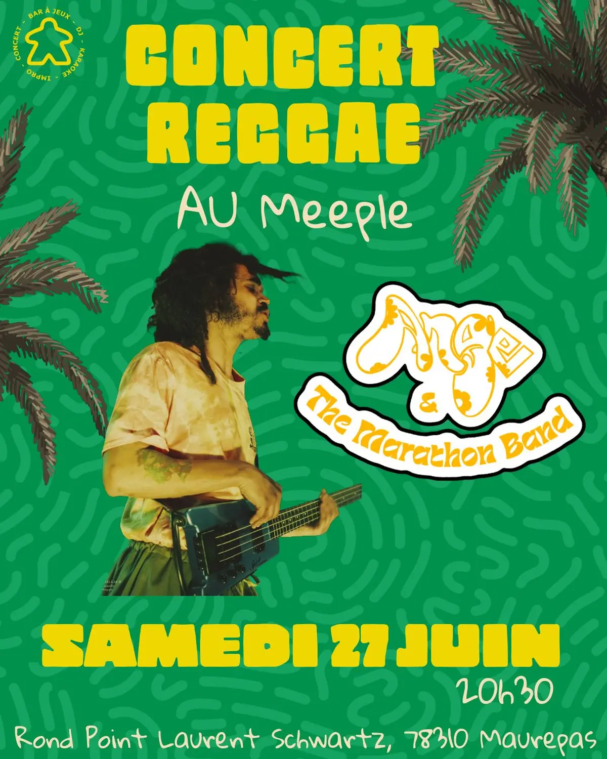 Concert reggae - The Marathon band